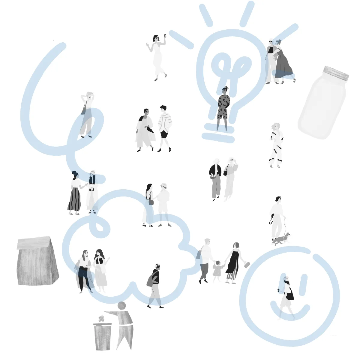 CodeConnectのイメージイラスト